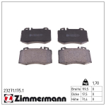 Piduriklotsi komplekt,ketaspidur ZIMMERMANN 23271.175.1