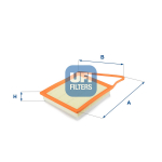 &Otilde;hufilter UFI 30.645.00
