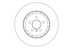Piduriketas TRW DF6636S