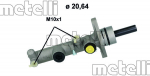 Peapiduri silinder METELLI 05-1206