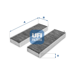 Filter,salongi&otilde;hk UFI 54.172.00