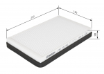 Filter,salongi&otilde;hk BOSCH 1 987 432 062