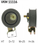 Pingutusrull,Hammasrihm SKF VKM 11116
