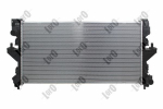 Radiaator,mootorijahutus ABAKUS 009-017-0067