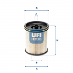 K&uuml;tusefilter UFI 26.122.00