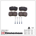 Piduriklotsi komplekt,ketaspidur ZIMMERMANN 29123.200.1