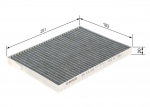 Filter,salongi&otilde;hk BOSCH 1 987 435 529