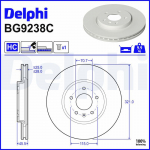 Piduriketas DELPHI BG9238C