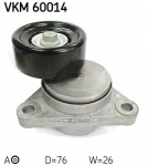 Rihmapinguti,soonrihm SKF VKM 60014