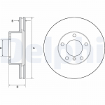 Piduriketas DELPHI BG9145C