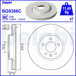 Piduriketas DELPHI BG9386C