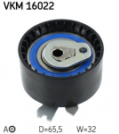 Pingutusrull,Hammasrihm SKF VKM 16022