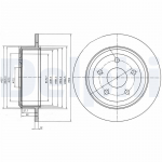 Piduriketas DELPHI BG4157