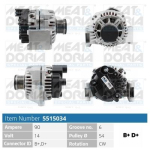 Generaator MEAT & DORIA 5515034