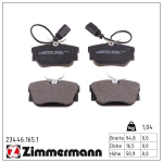 Piduriklotsi komplekt,ketaspidur ZIMMERMANN 23446.165.1