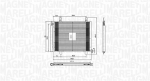 Kondensaator,kliimaseade MAGNETI MARELLI 350203836000
