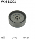 Pingutusrull,Hammasrihm SKF VKM 11201