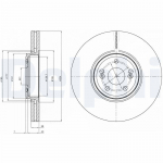 Piduriketas DELPHI BG9687