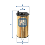 &Otilde;lifilter UFI 25.167.00