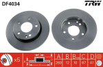 Piduriketas TRW DF4034