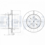 Piduriketas DELPHI BG3884