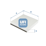 Filter,salongi&otilde;hk UFI 53.260.00