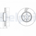 Piduriketas DELPHI BG4123