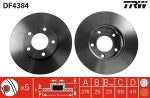 Piduriketas TRW DF4384