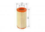 &Otilde;hufilter BOSCH 1 457 433 270