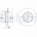 Piduriketas DELPHI BG2148