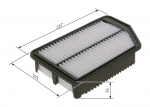 &Otilde;hufilter BOSCH F 026 400 481