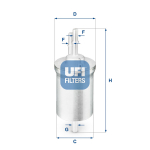 K&uuml;tusefilter UFI 31.840.00