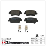Piduriklotsi komplekt,ketaspidur ZIMMERMANN 26642.155.2