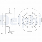 Piduriketas DELPHI BG4533C