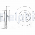 Piduriketas DELPHI BG3663C