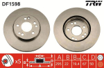 Piduriketas TRW DF1598