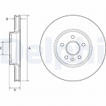 Piduriketas DELPHI BG9184C