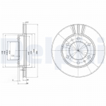 Piduriketas DELPHI BG2591