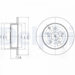 Piduriketas DELPHI BG4303