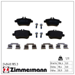 Piduriklotsi komplekt,ketaspidur ZIMMERMANN 24848.185.3