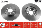 Piduriketas TRW DF2686