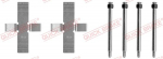 Lisakomplekt, ketaspiduriklotsid QUICK BRAKE 109-1040