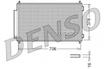 Kondensaator,kliimaseade DENSO DCN40002