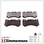 Piduriklotsi komplekt,ketaspidur ZIMMERMANN 24681.966.1