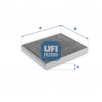 Filter,salongi&otilde;hk UFI 54.238.00