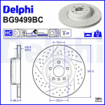 Piduriketas DELPHI BG9499BC