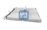 Filter,salongi&otilde;hk UFI 53.235.00