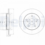 Piduriketas DELPHI BG4233