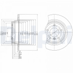 Piduriketas DELPHI BG3044