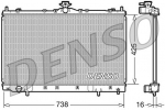 Radiaator,mootorijahutus DENSO DRM45012